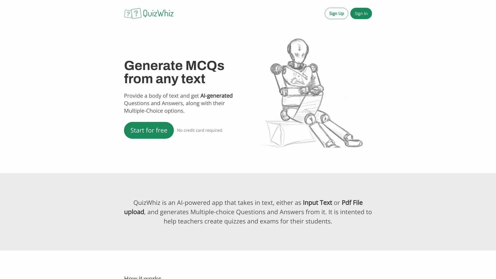 QuizWhiz screenshot