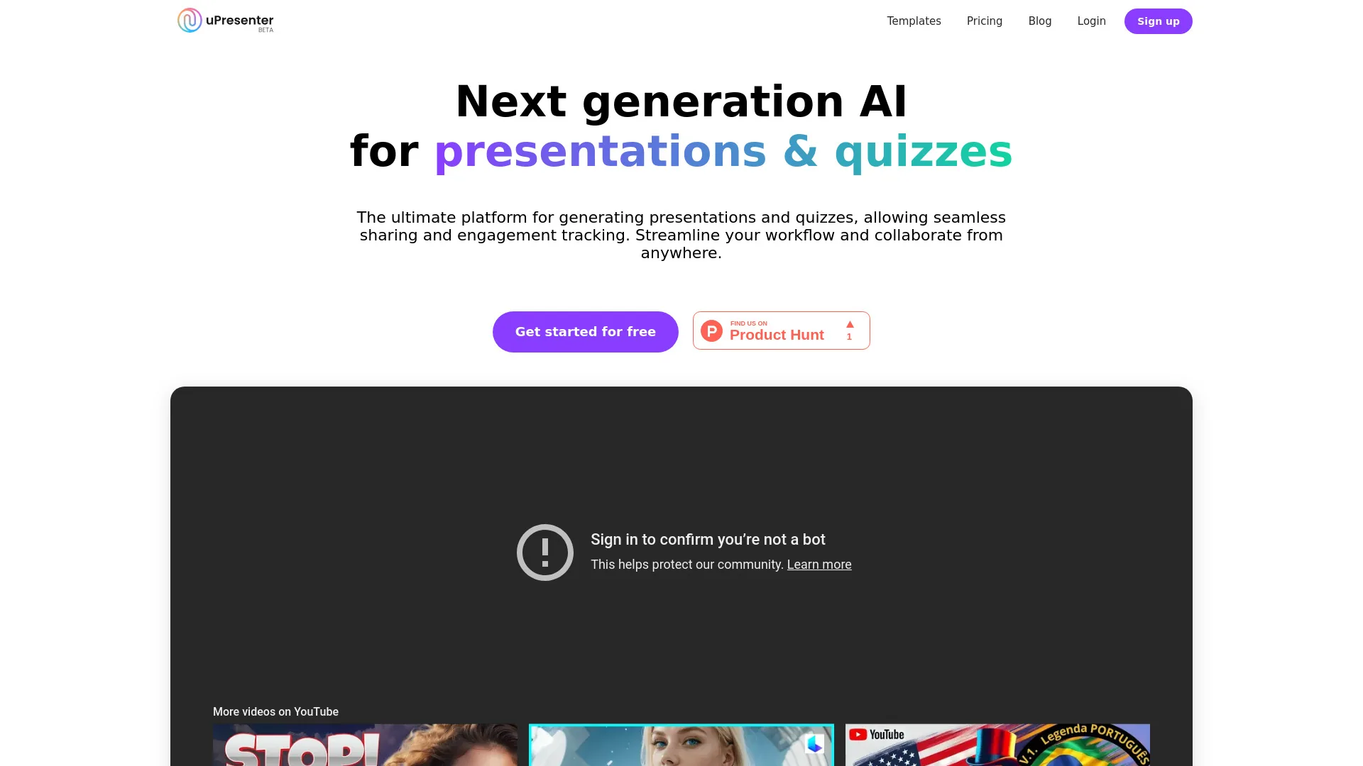 uPresenter screenshot