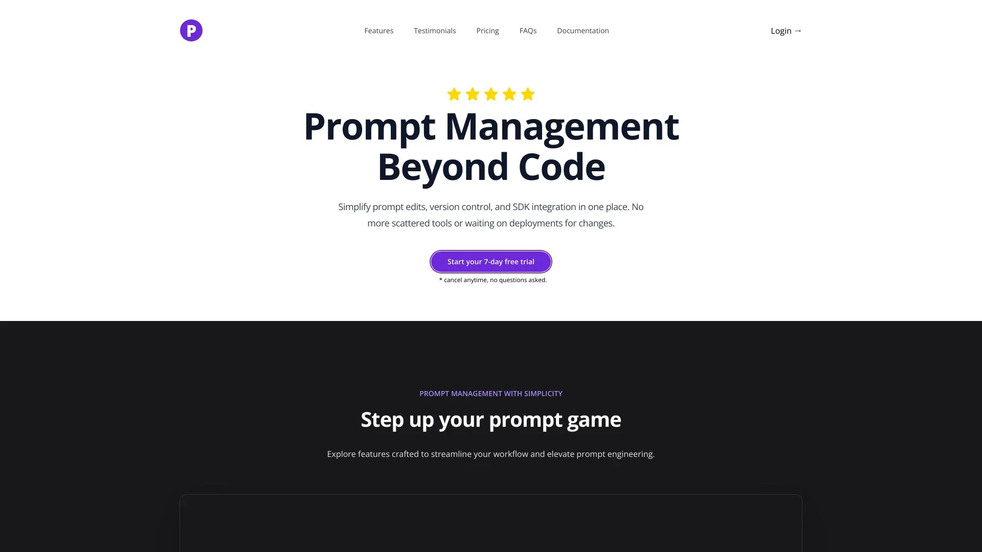PromptGround screenshot