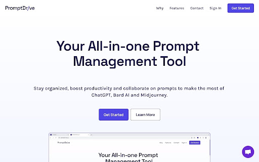 PromptDrive.ai screenshot