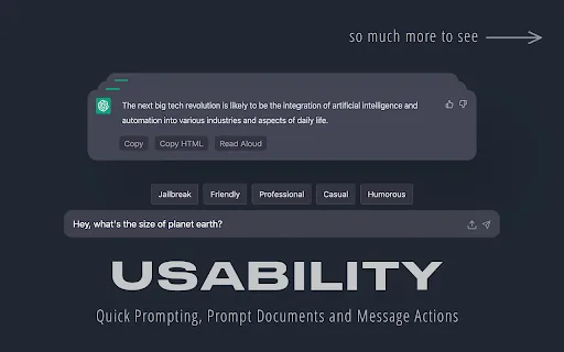 ChatGPT Optimizer screenshot