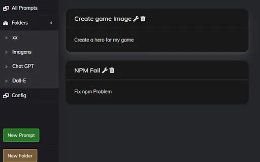 My AI Prompt screenshot