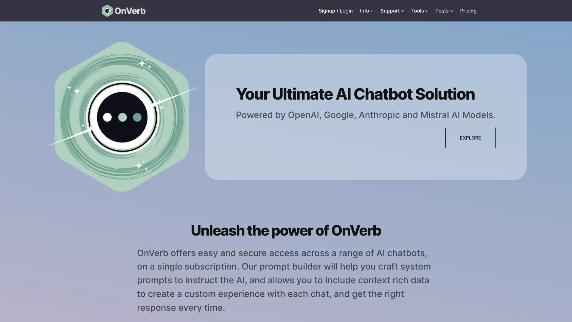 OnVerb screenshot