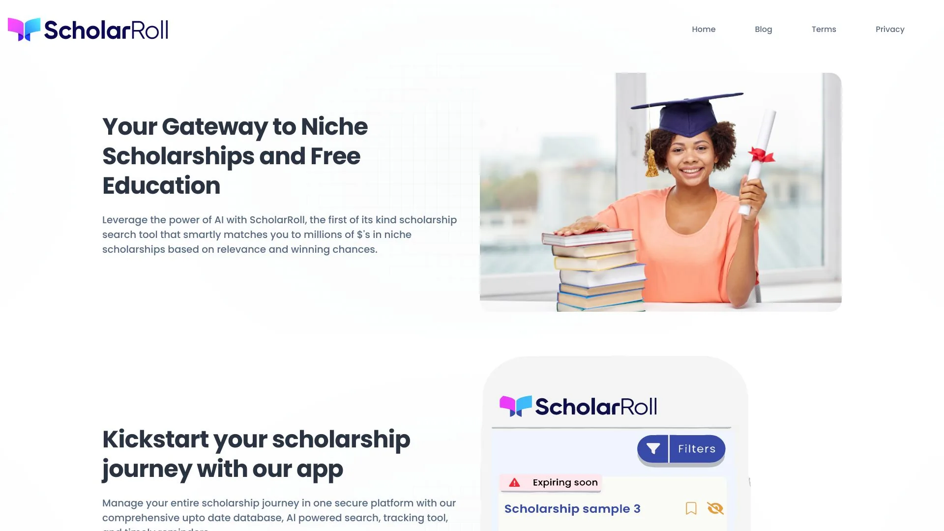 ScholarRoll screenshot