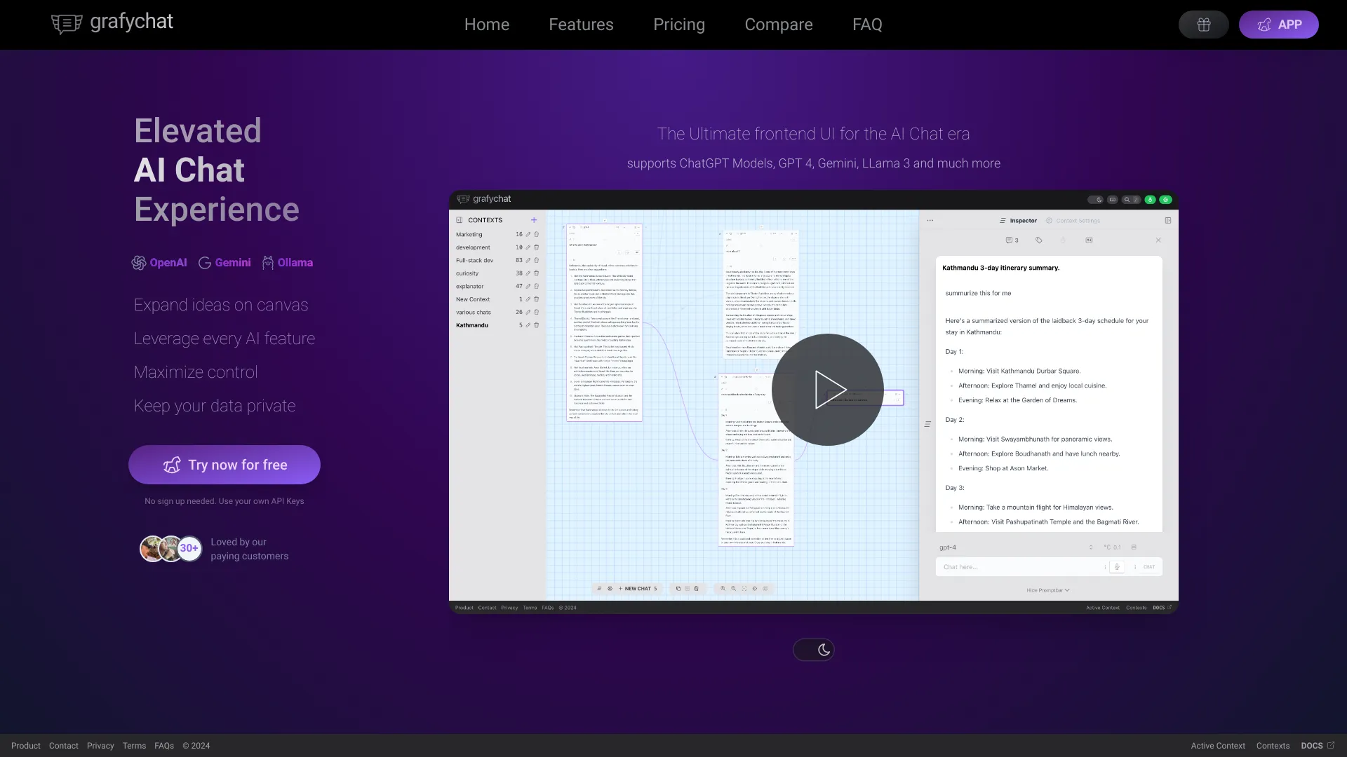 Grafychat screenshot