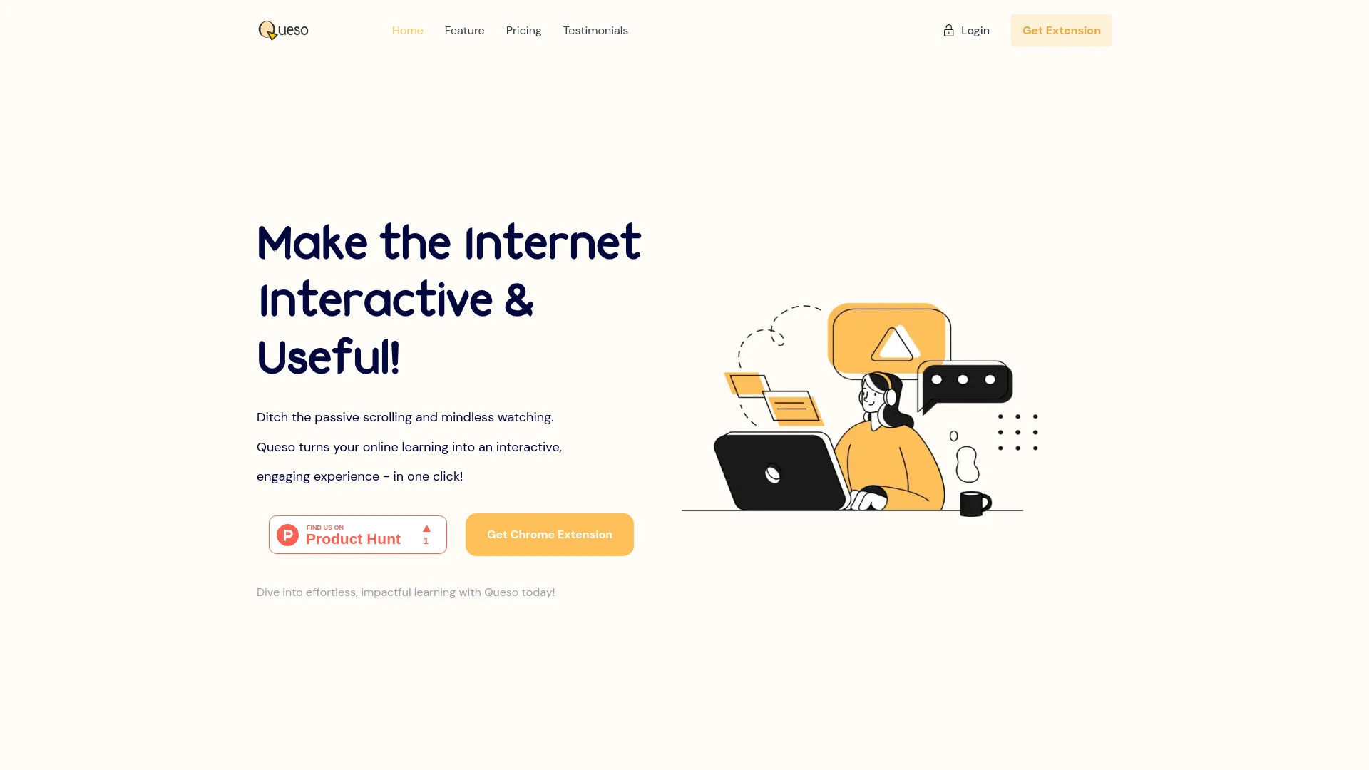 Queso AI Learning screenshot