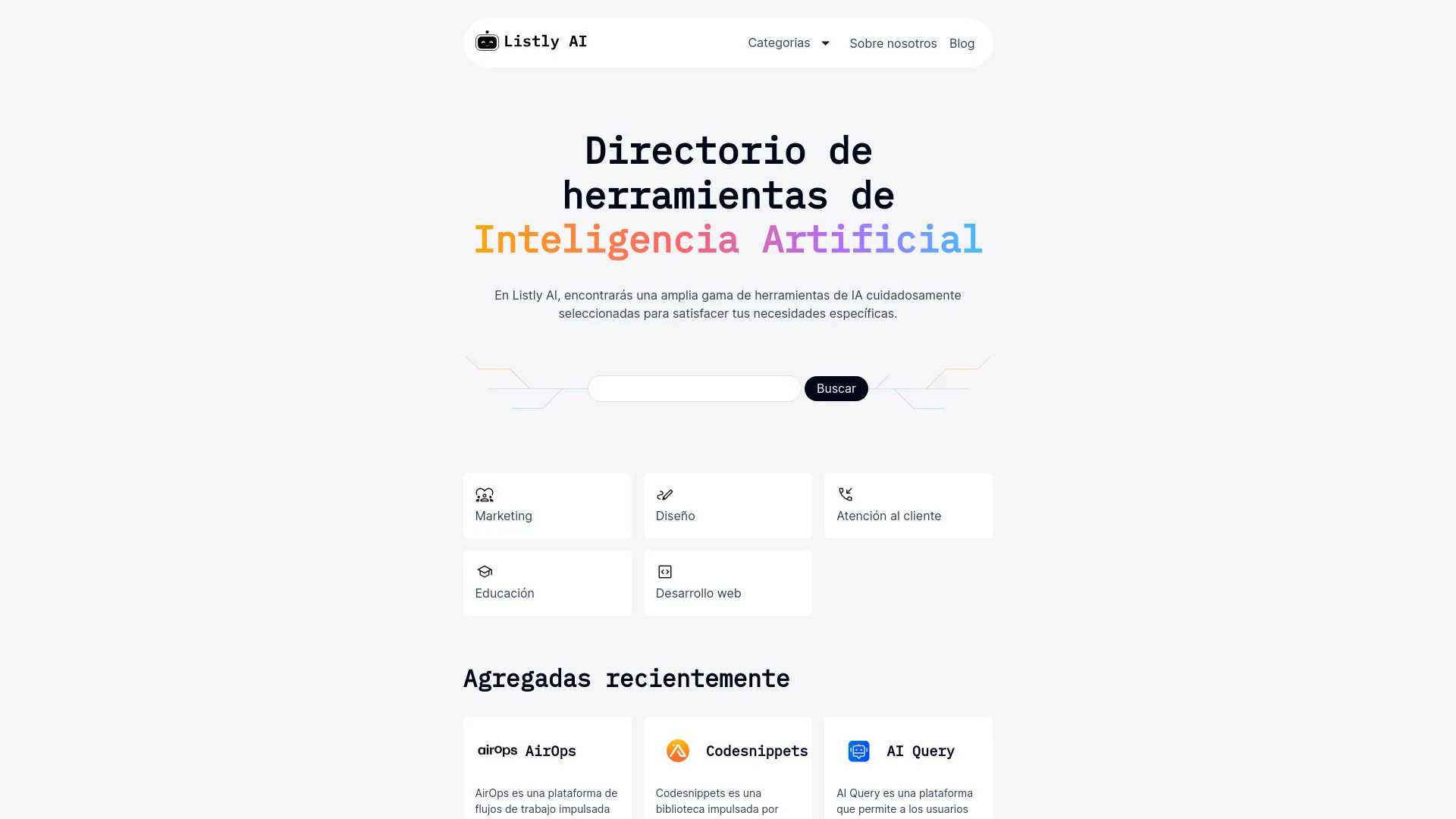 Listly AI screenshot