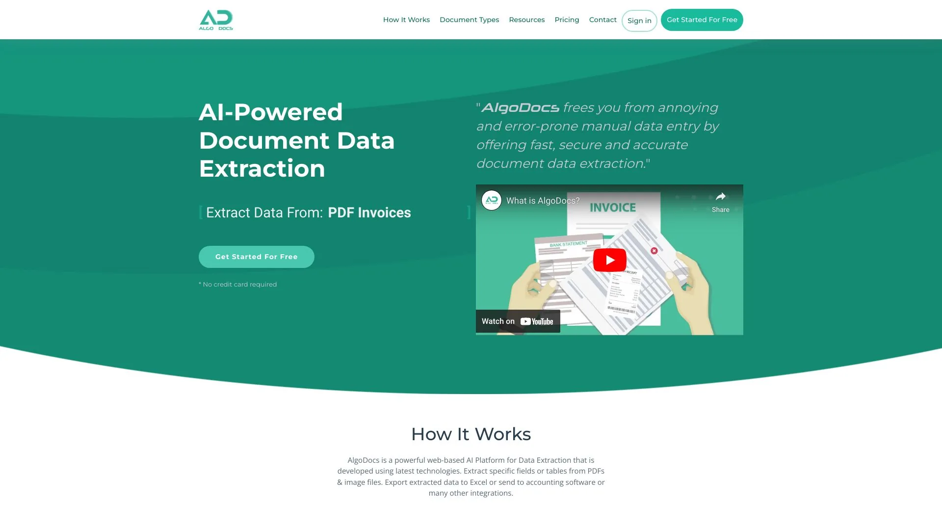 AlgoDocs screenshot