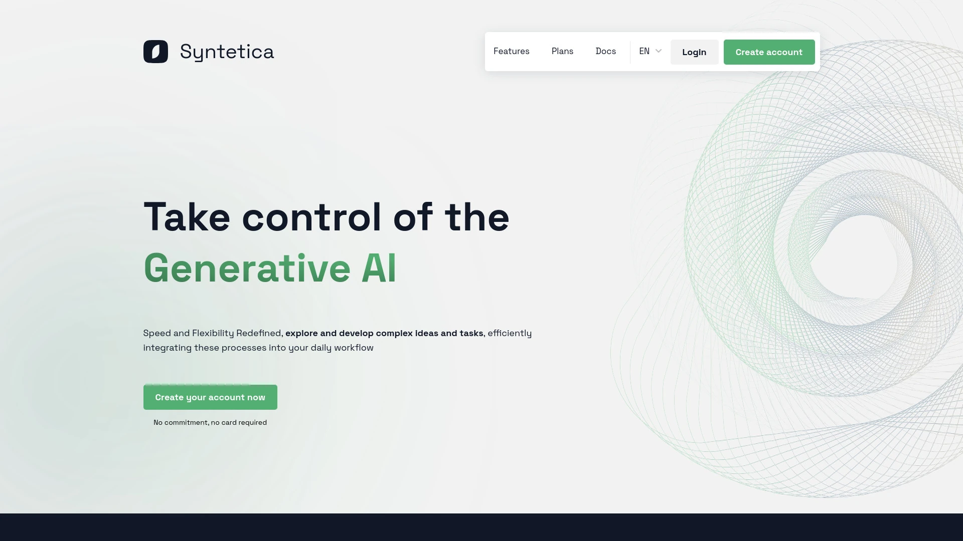 Syntetica.ai screenshot