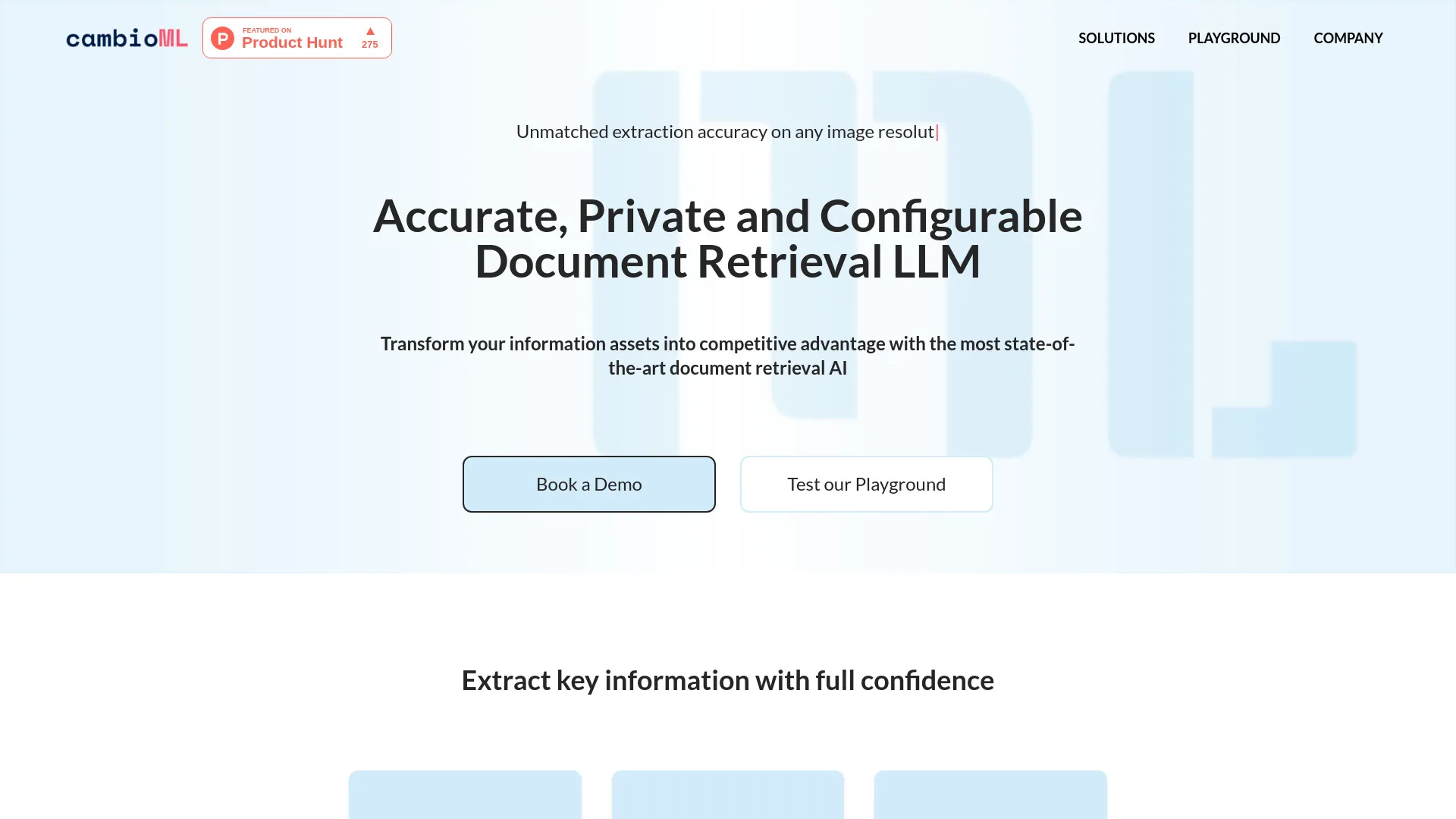 CambioML screenshot