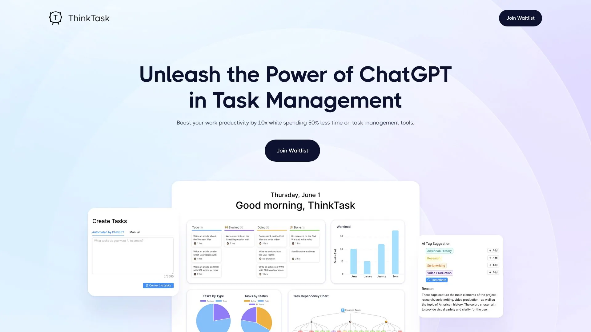 ThinkTask screenshot