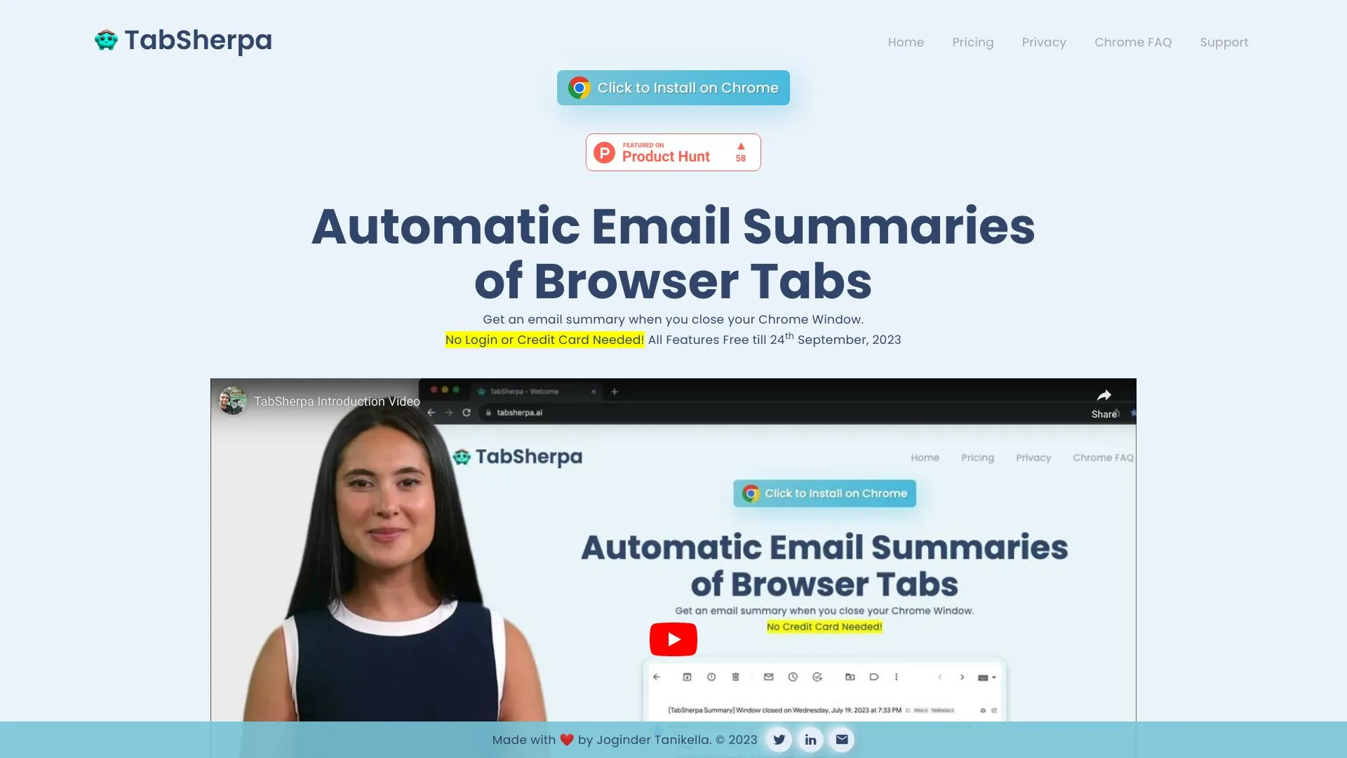 TabSherpa.ai screenshot