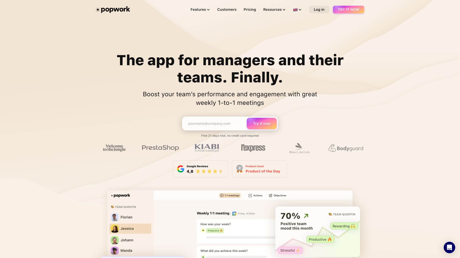 Popwork screenshot