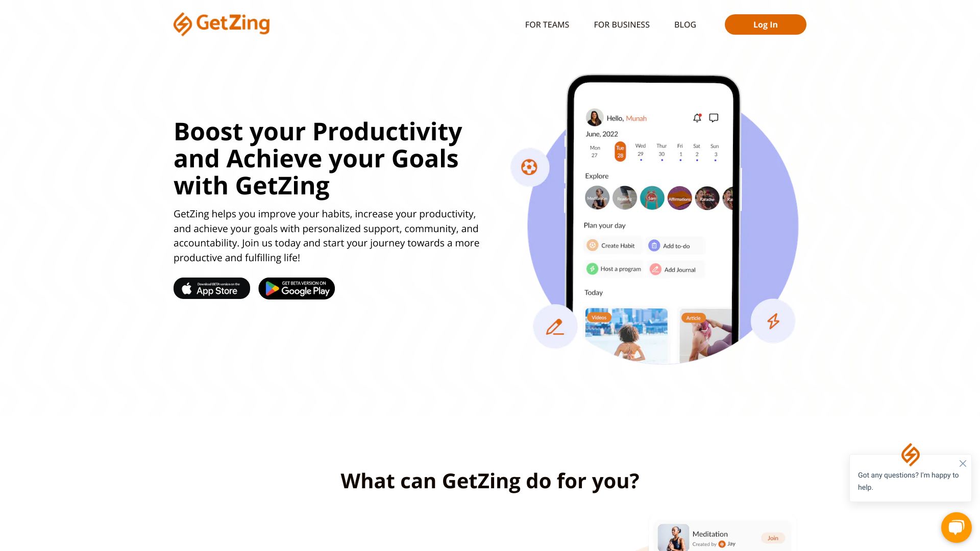 GetZing screenshot