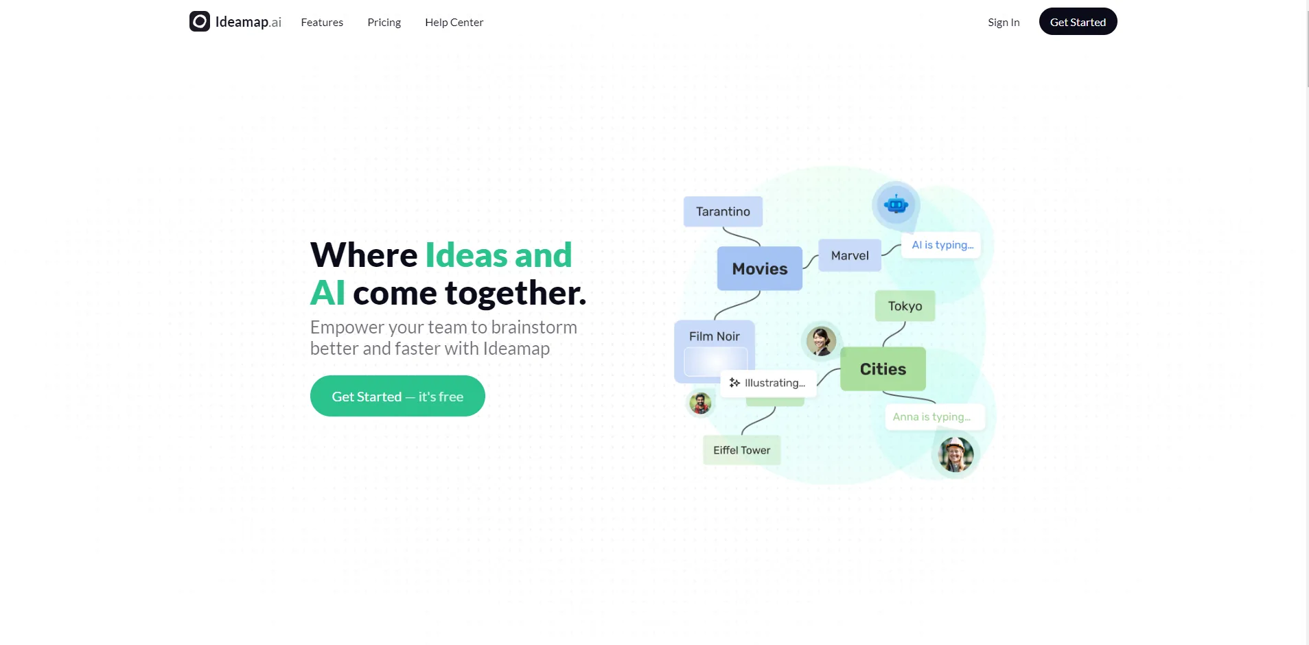 Ideamap screenshot