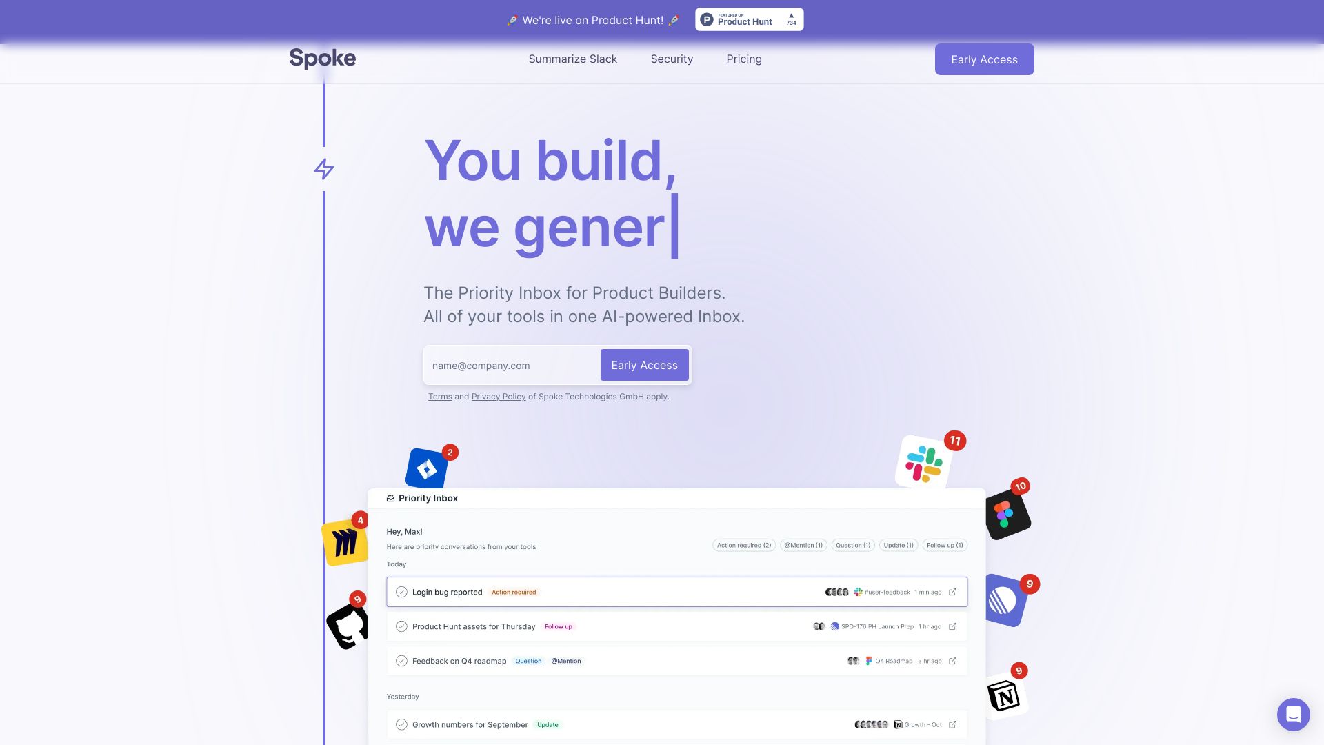 Spoke.ai screenshot