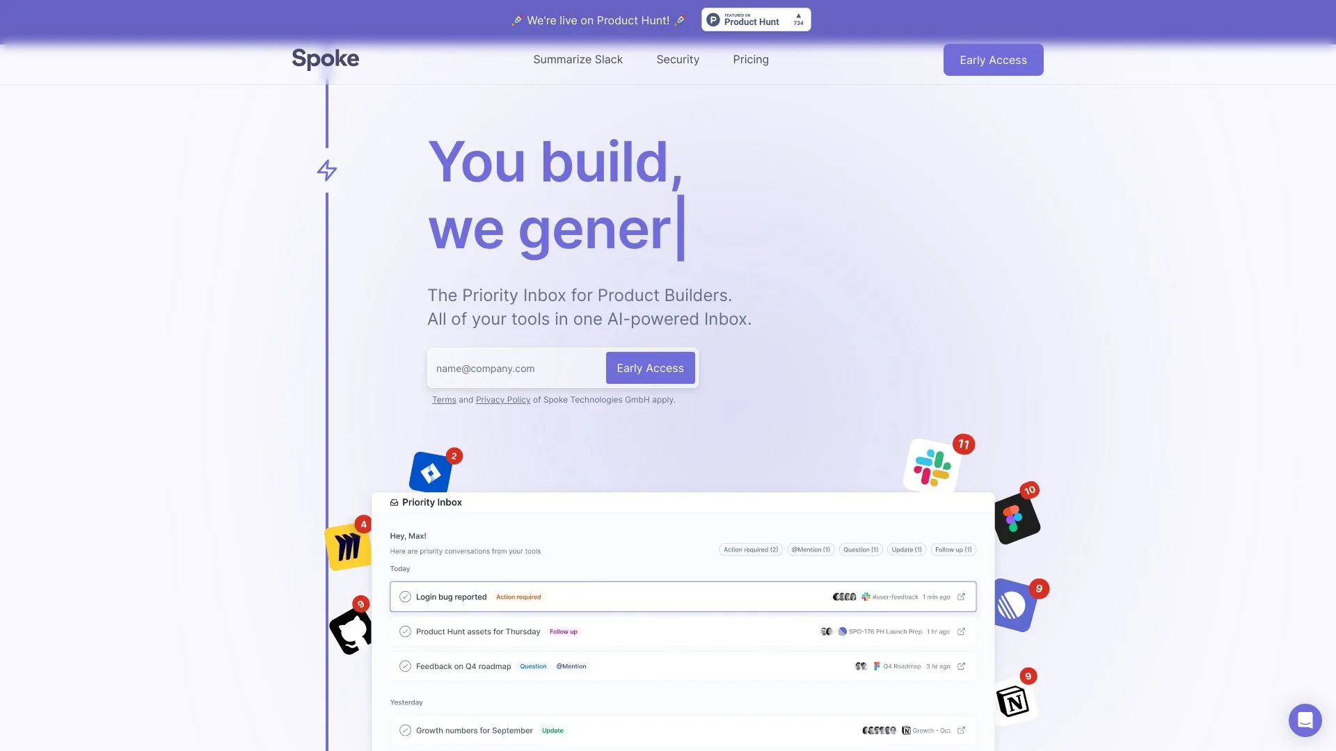 Spoke.ai screenshot