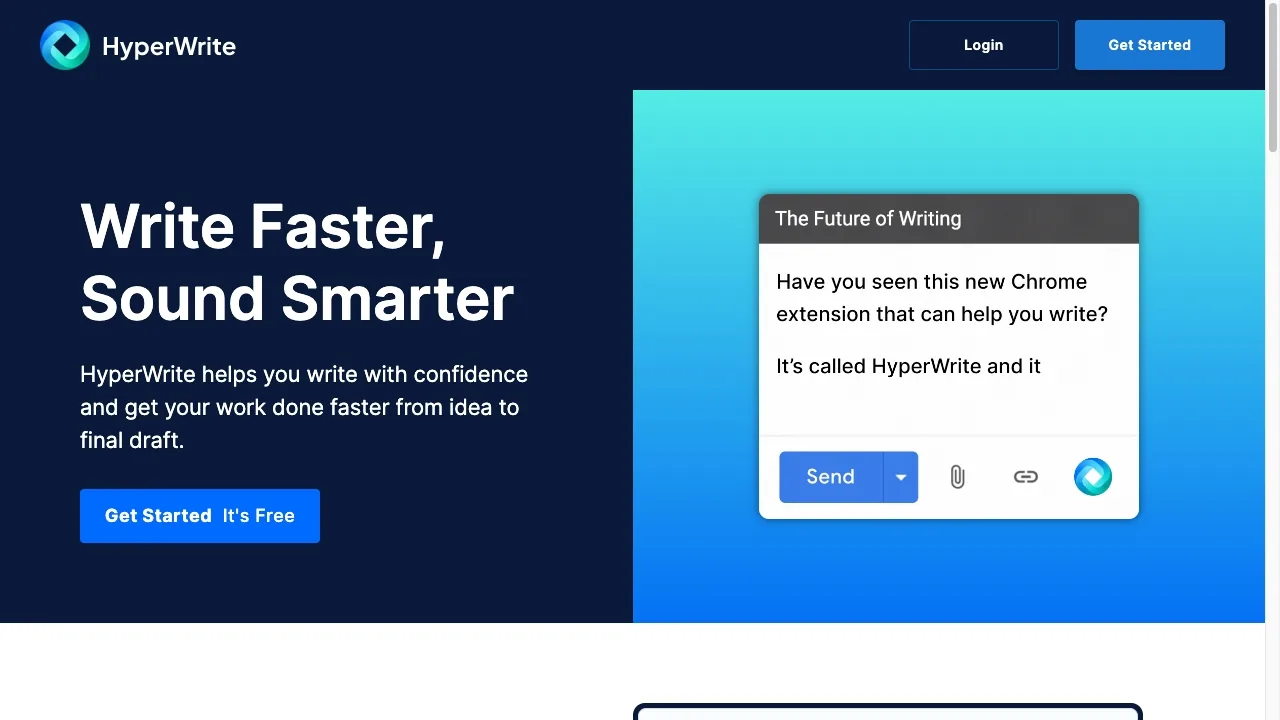 HyperWrite screenshot