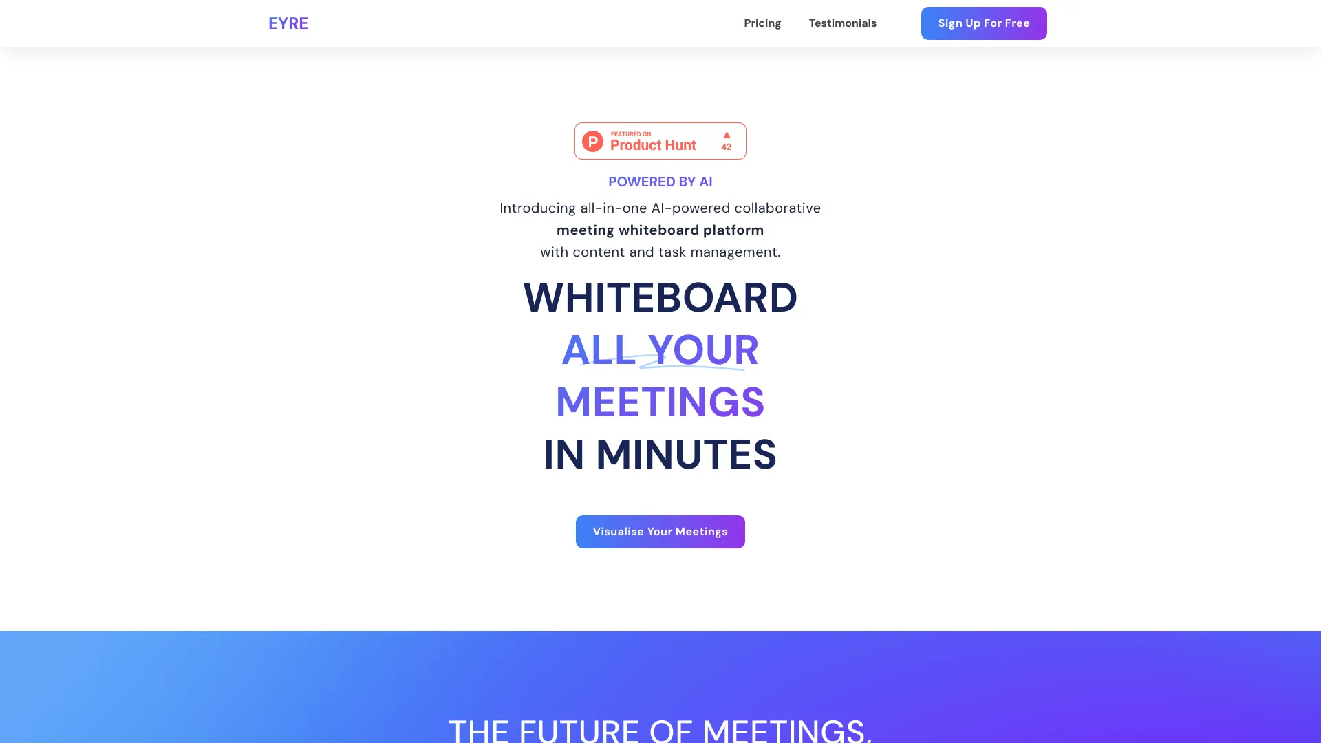 Eyre: Whiteboard Your Meetings screenshot