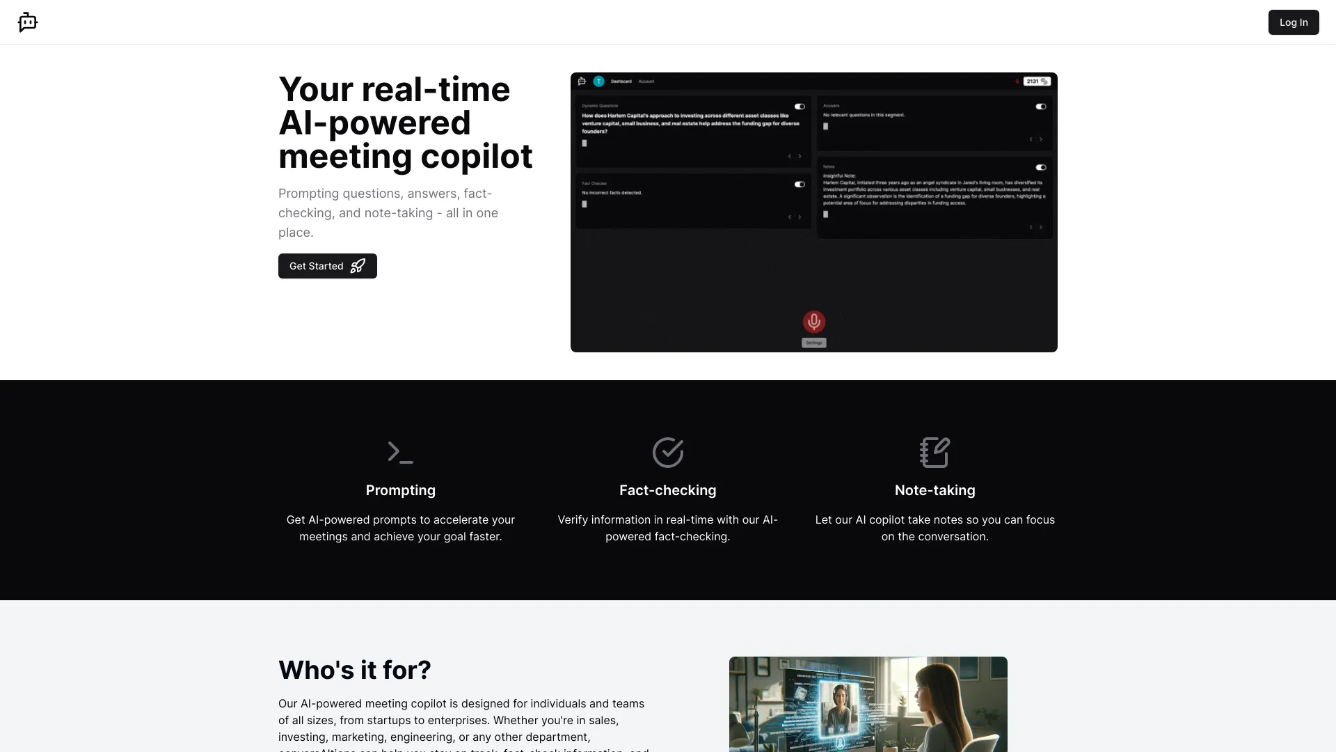 ConversAItions screenshot