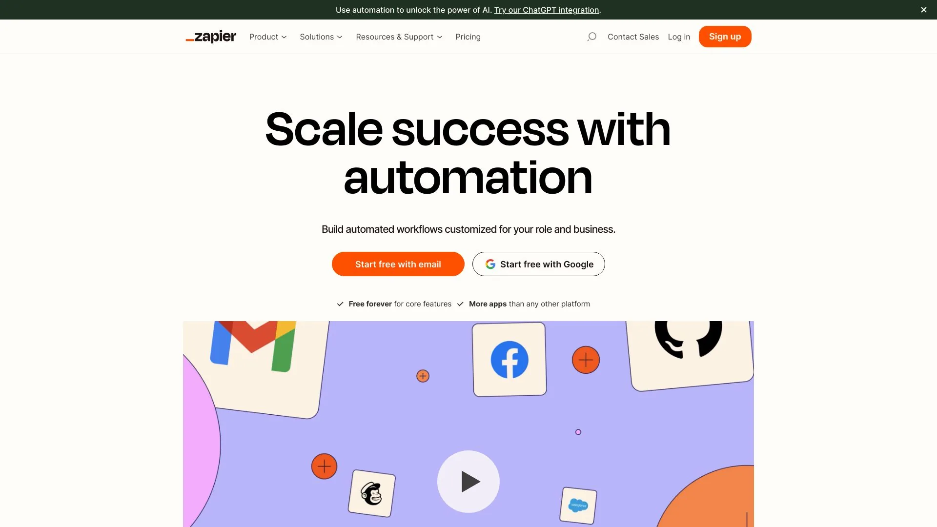 Zapier screenshot
