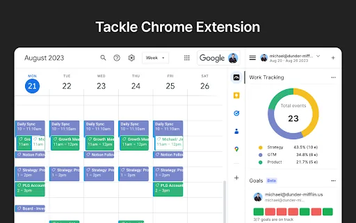 Tackle screenshot