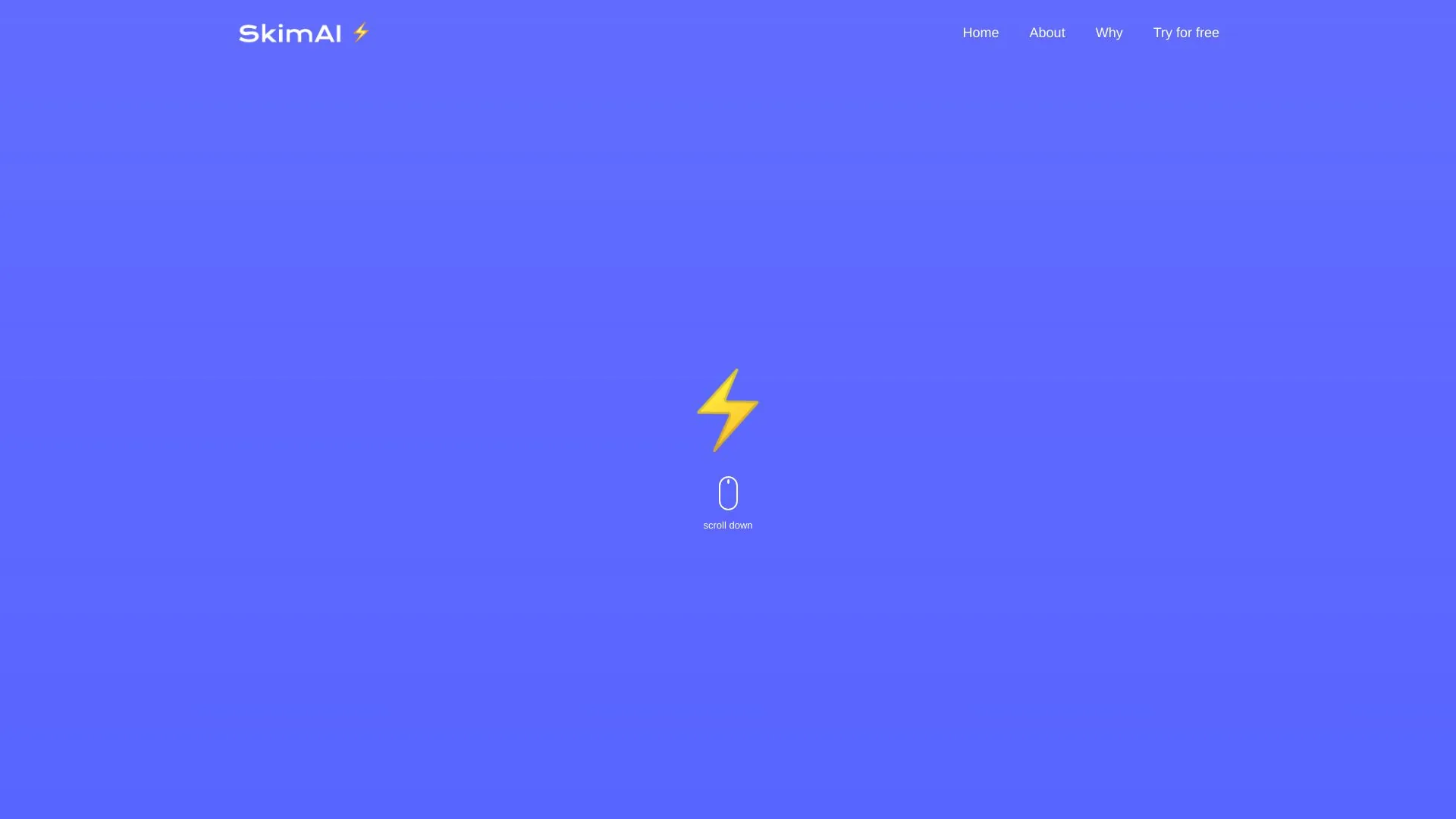 SkimAI screenshot