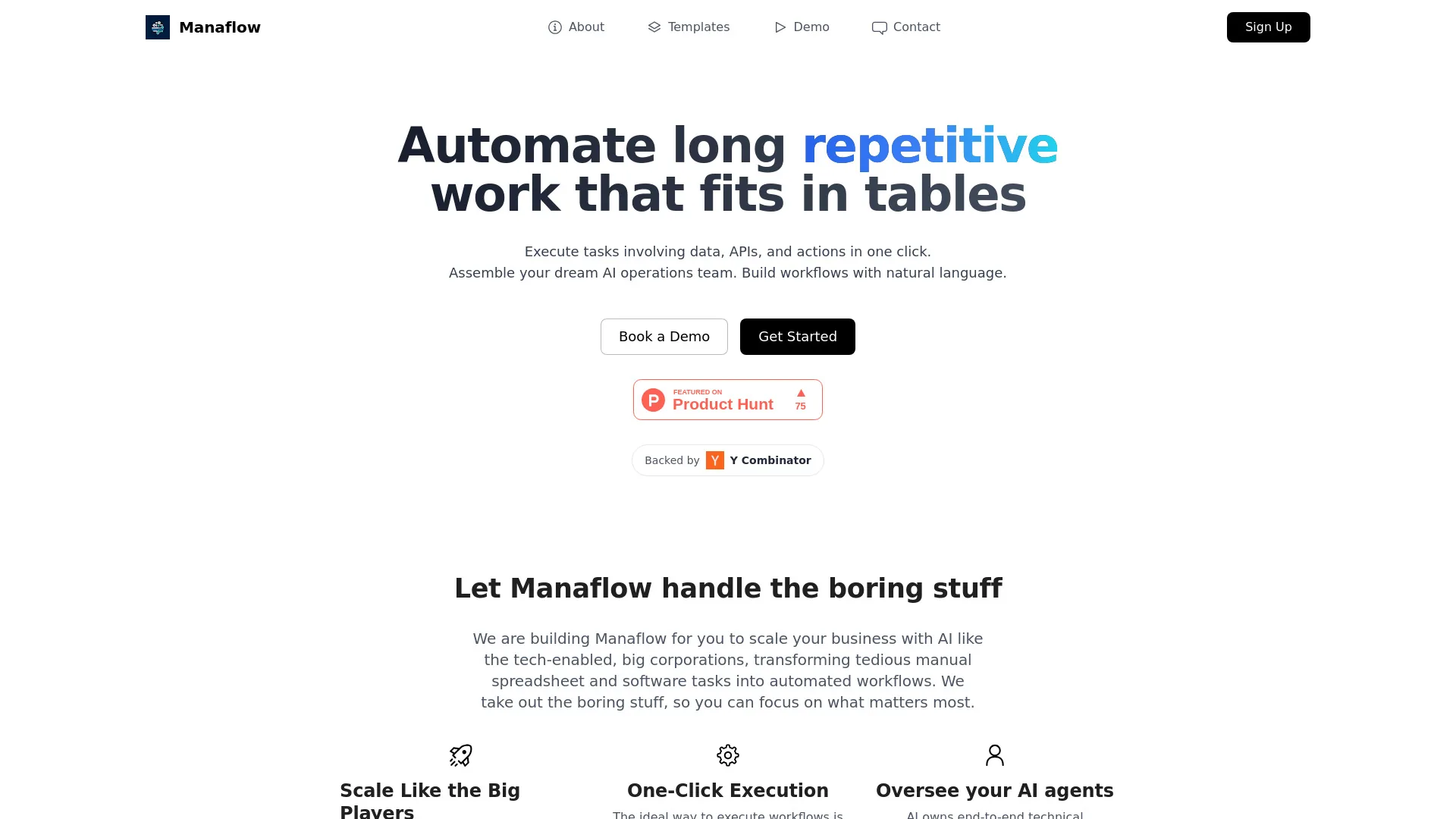 Manaflow screenshot