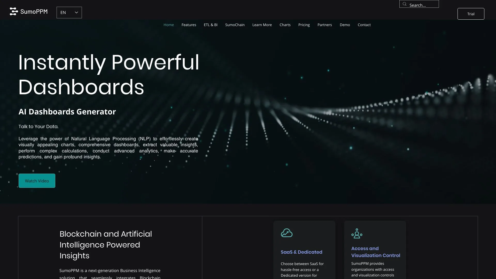 AI Dashboard Generator screenshot