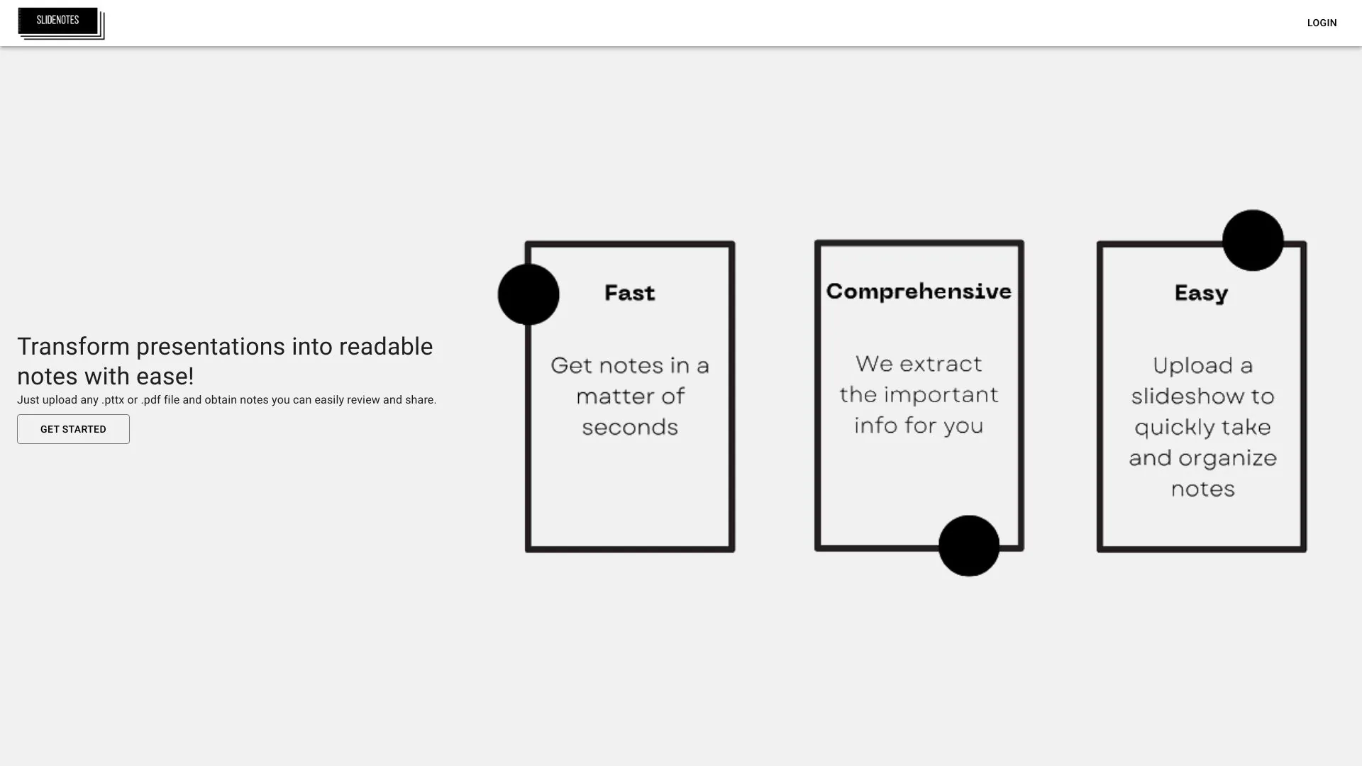 SlideNotes screenshot