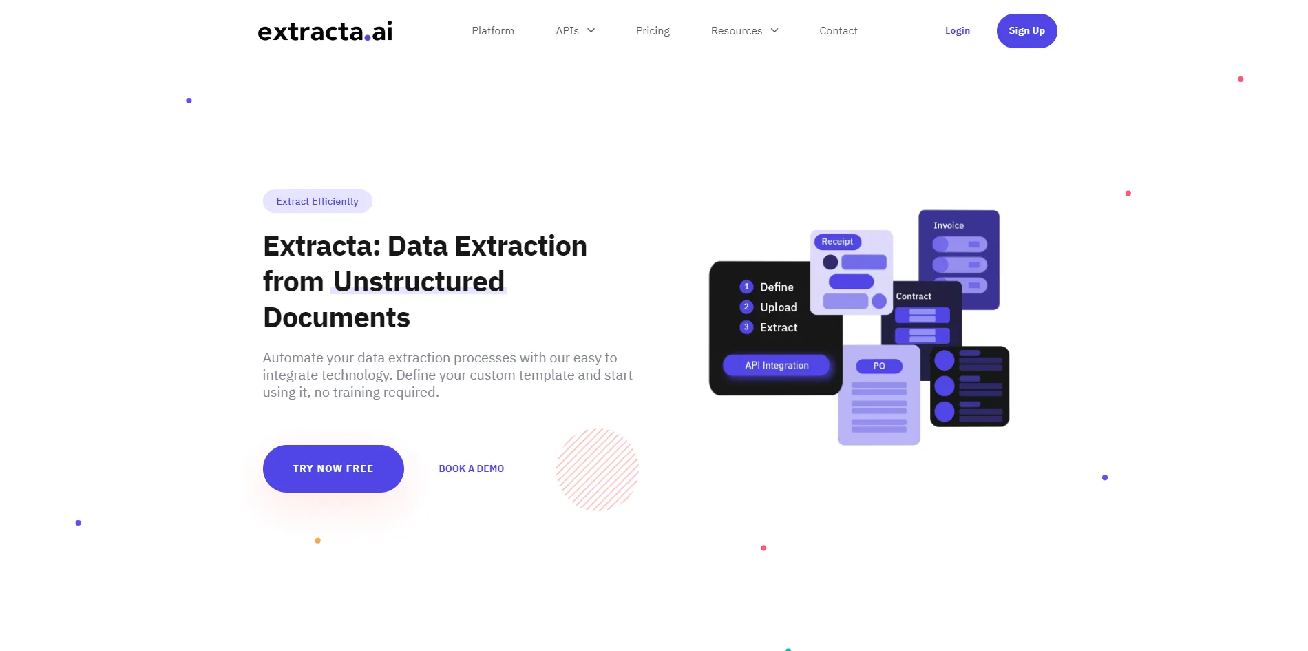 Extracta.ai screenshot