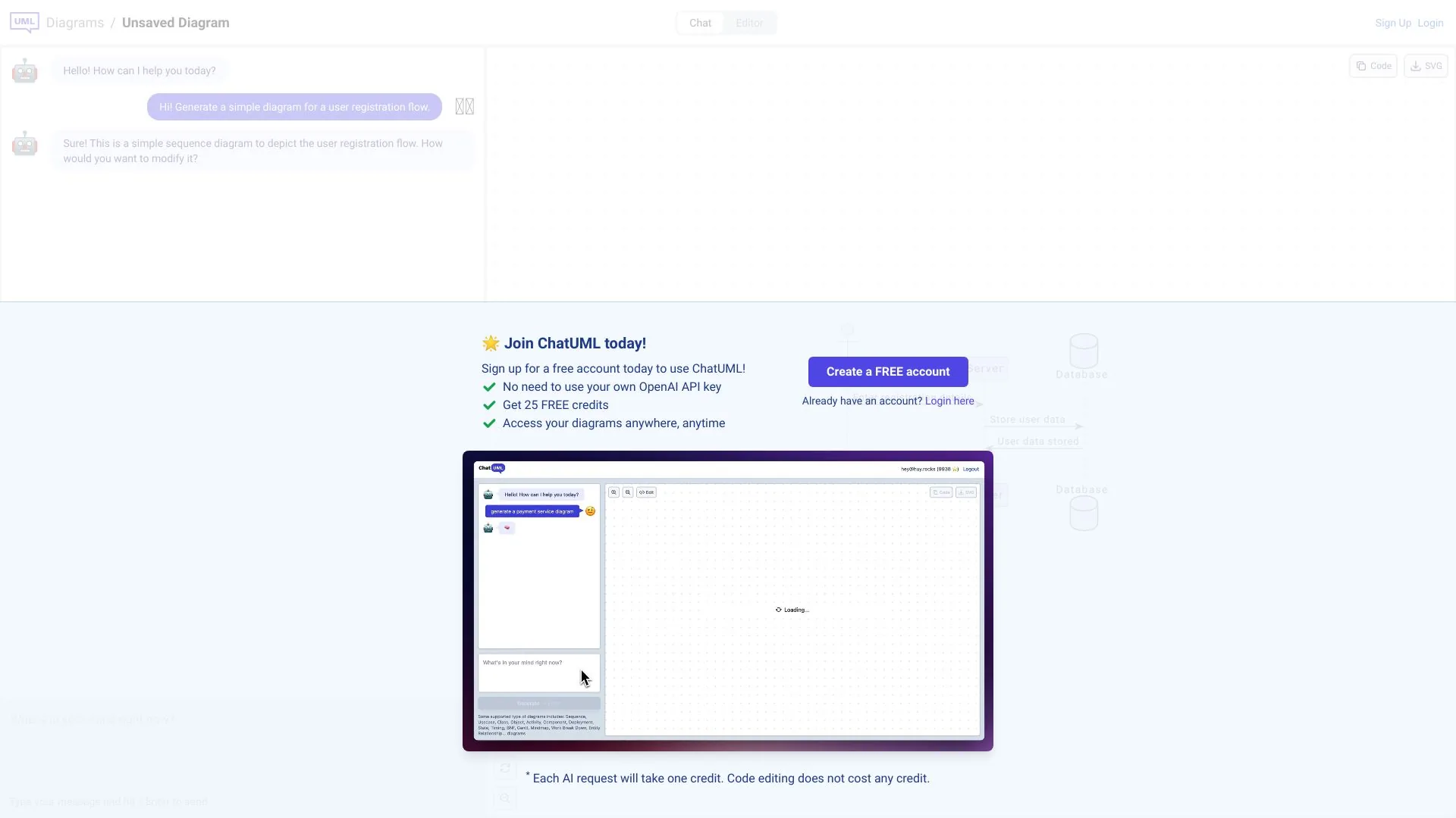 ChatUML screenshot