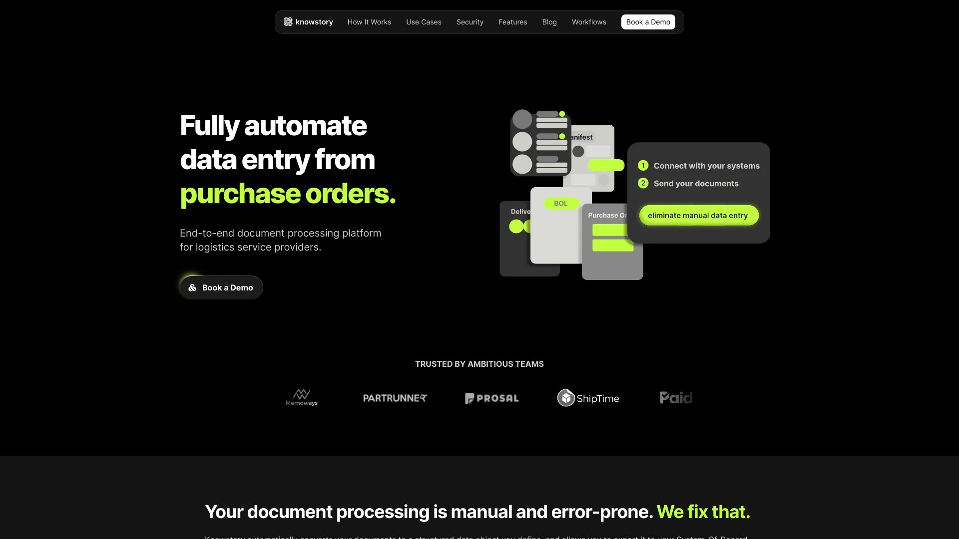 Knowstory screenshot