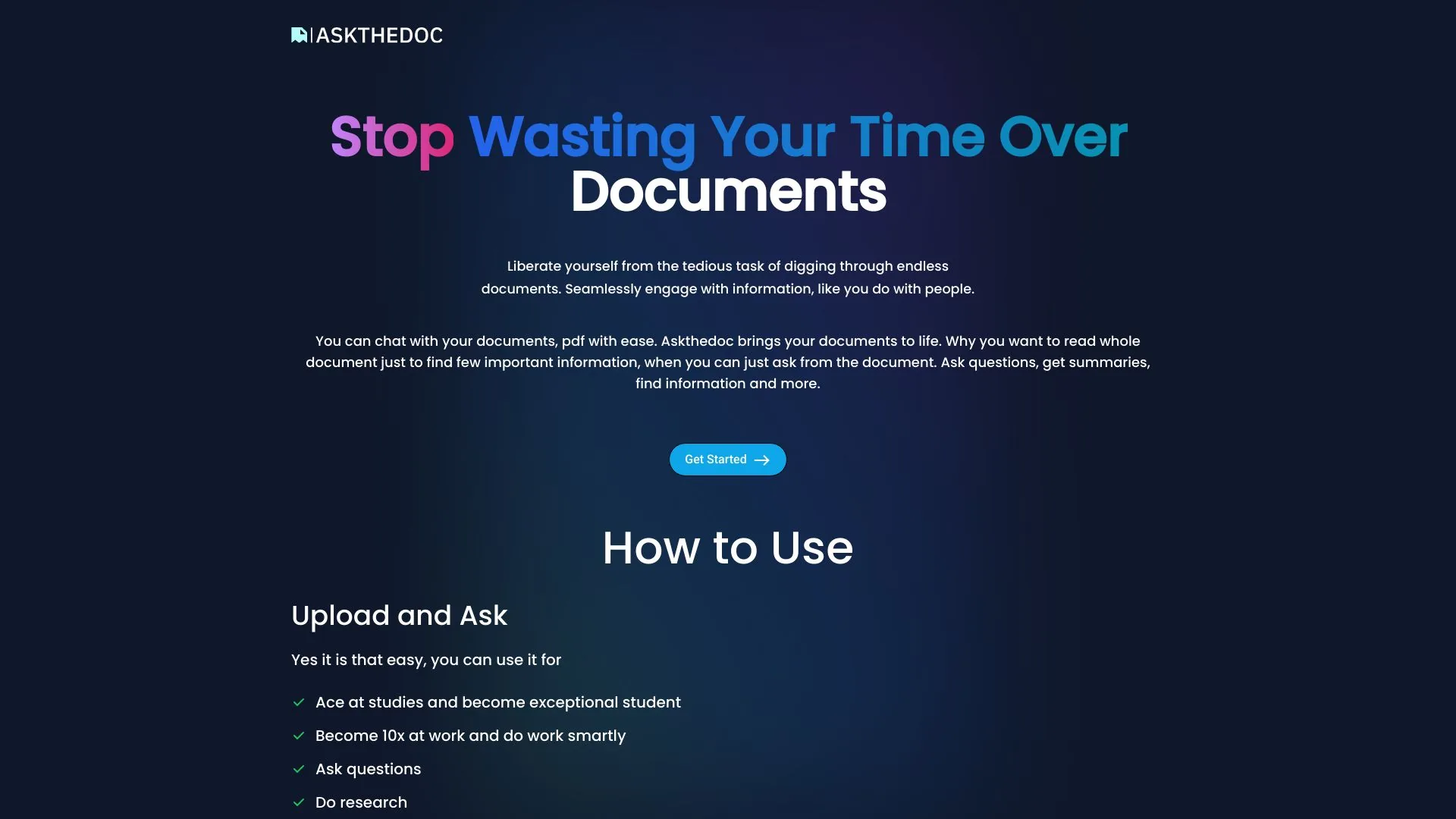 AsktheDoc screenshot