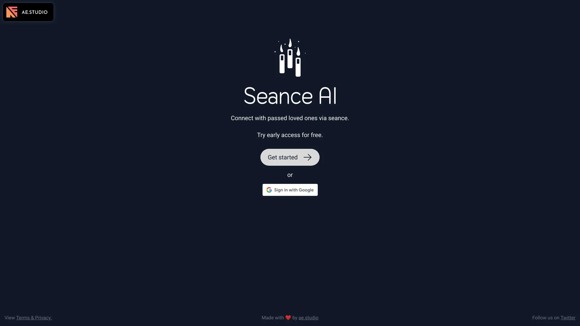 Seance AI screenshot