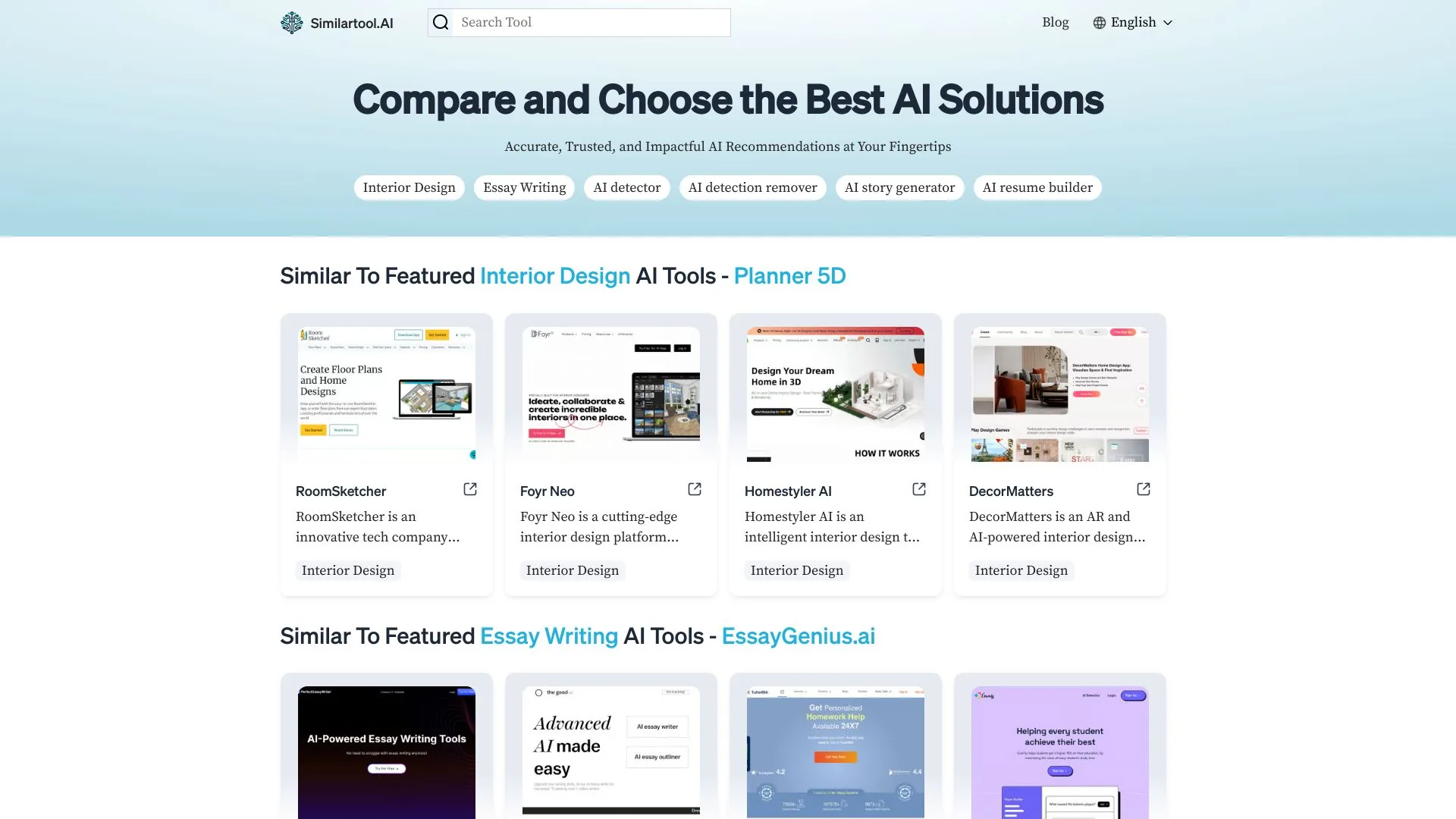 Similartool.AI screenshot