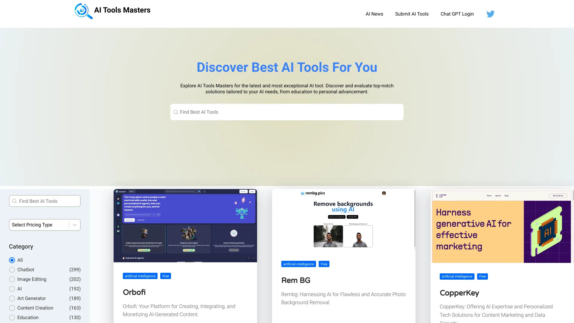 AI Tools Masters screenshot