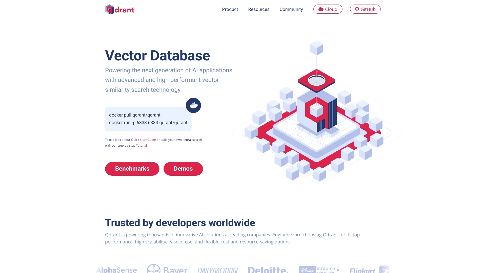 Qdrant screenshot
