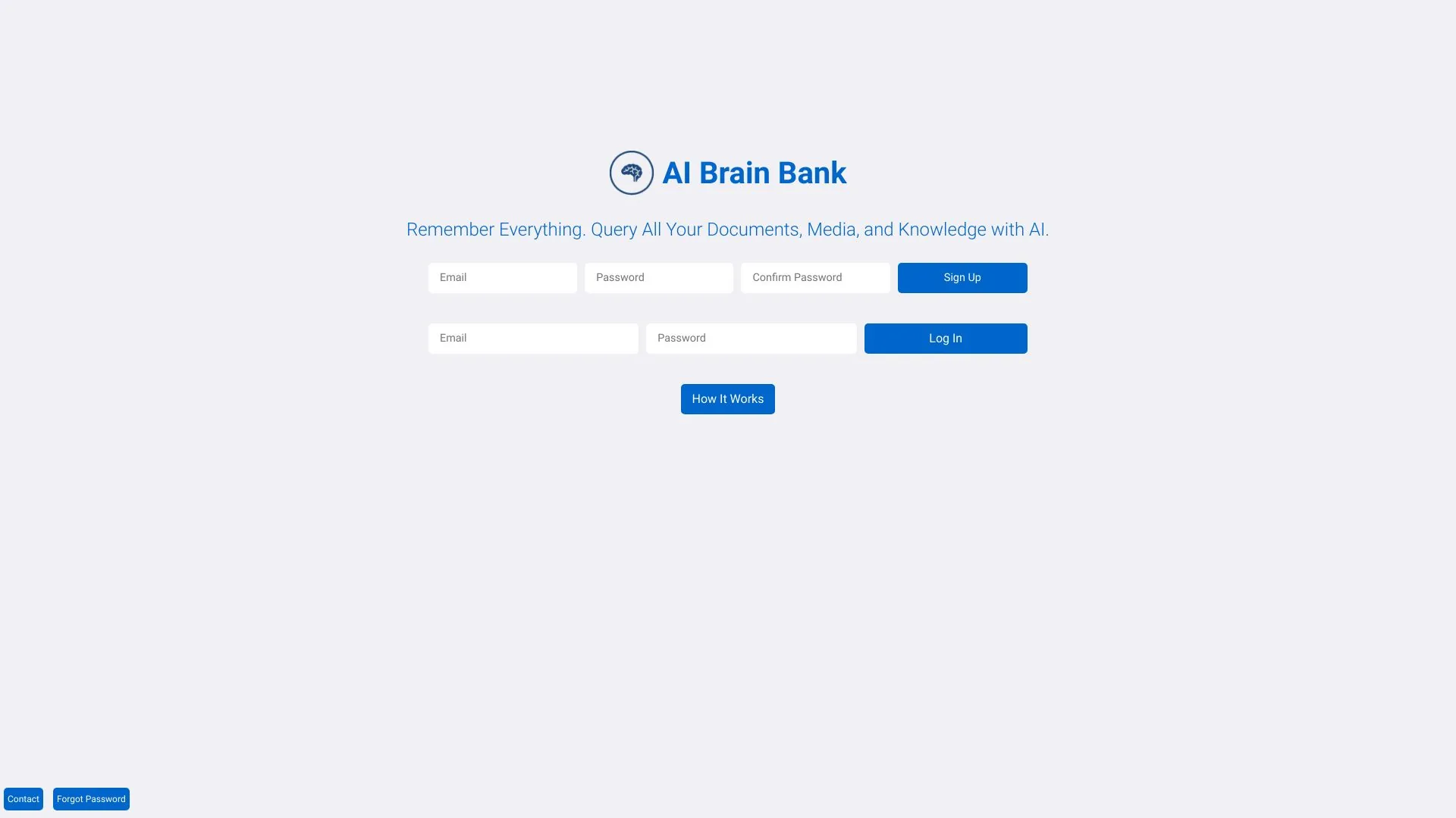 AI Brain Bank screenshot