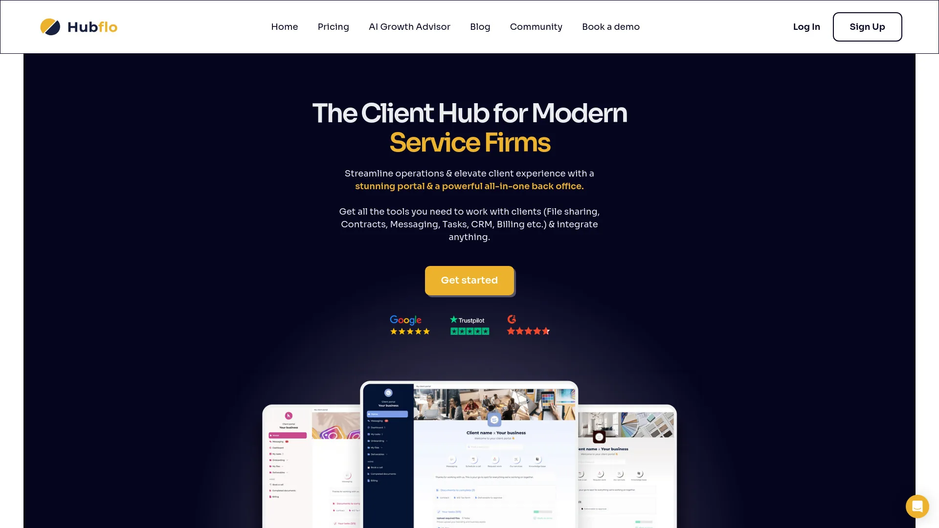 Hubflo screenshot