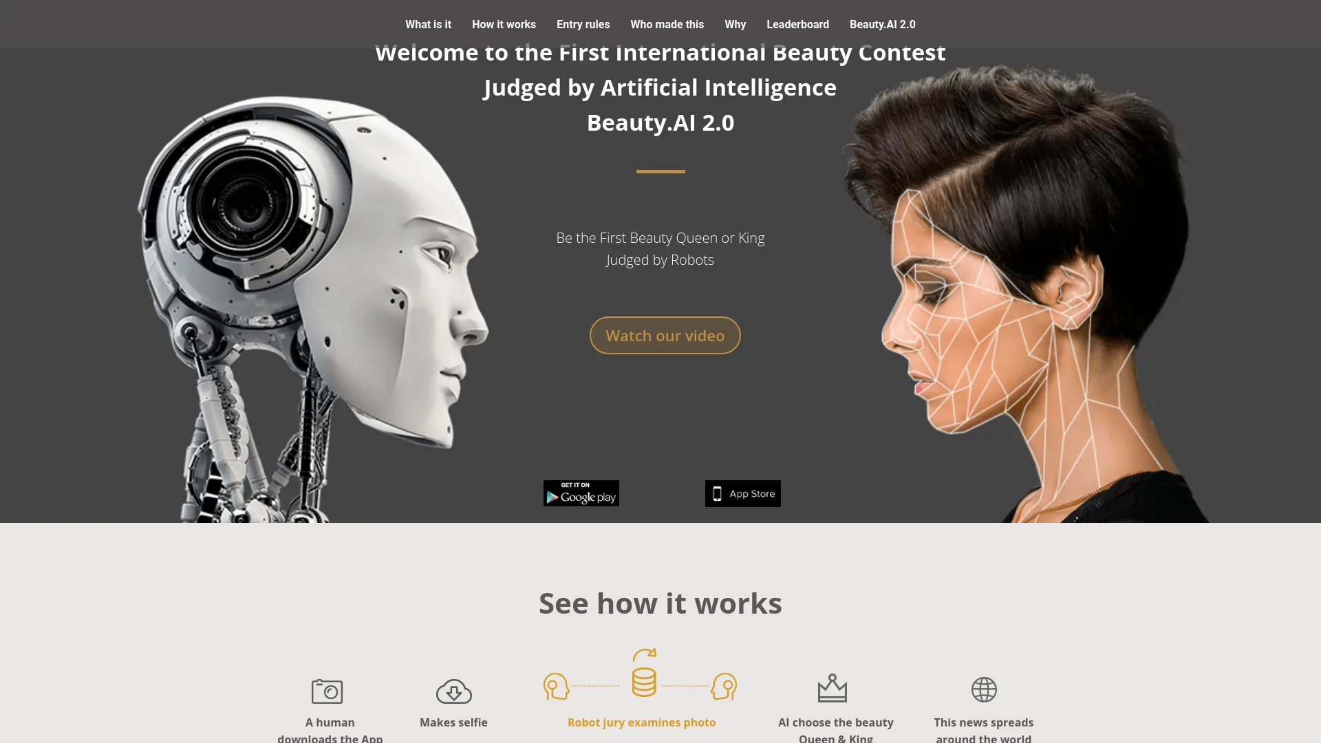 Beauty.AI screenshot