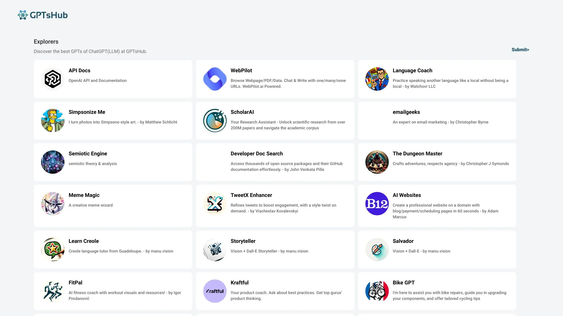 GPT App Store screenshot