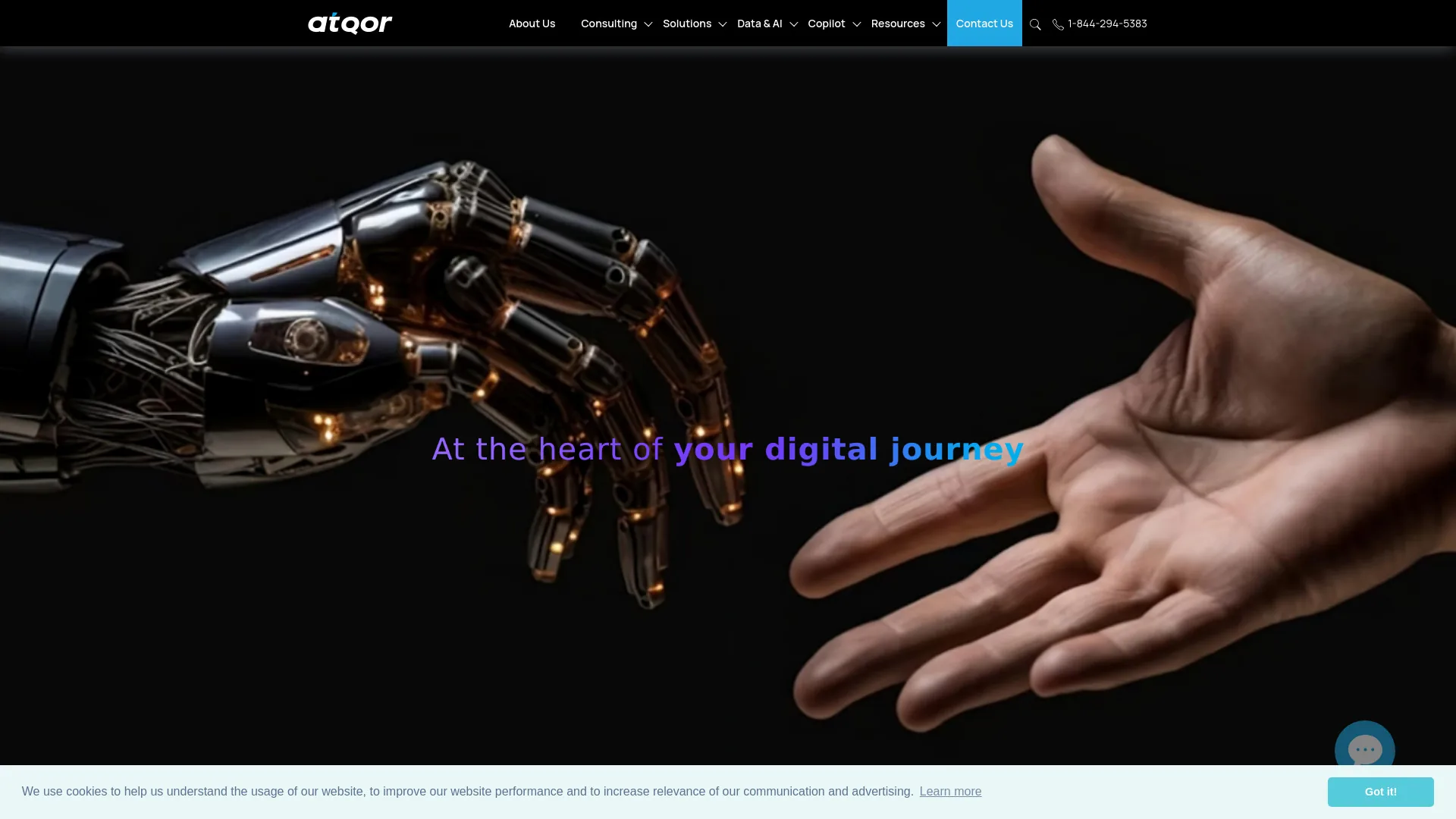atQor Data & AI Consulting screenshot