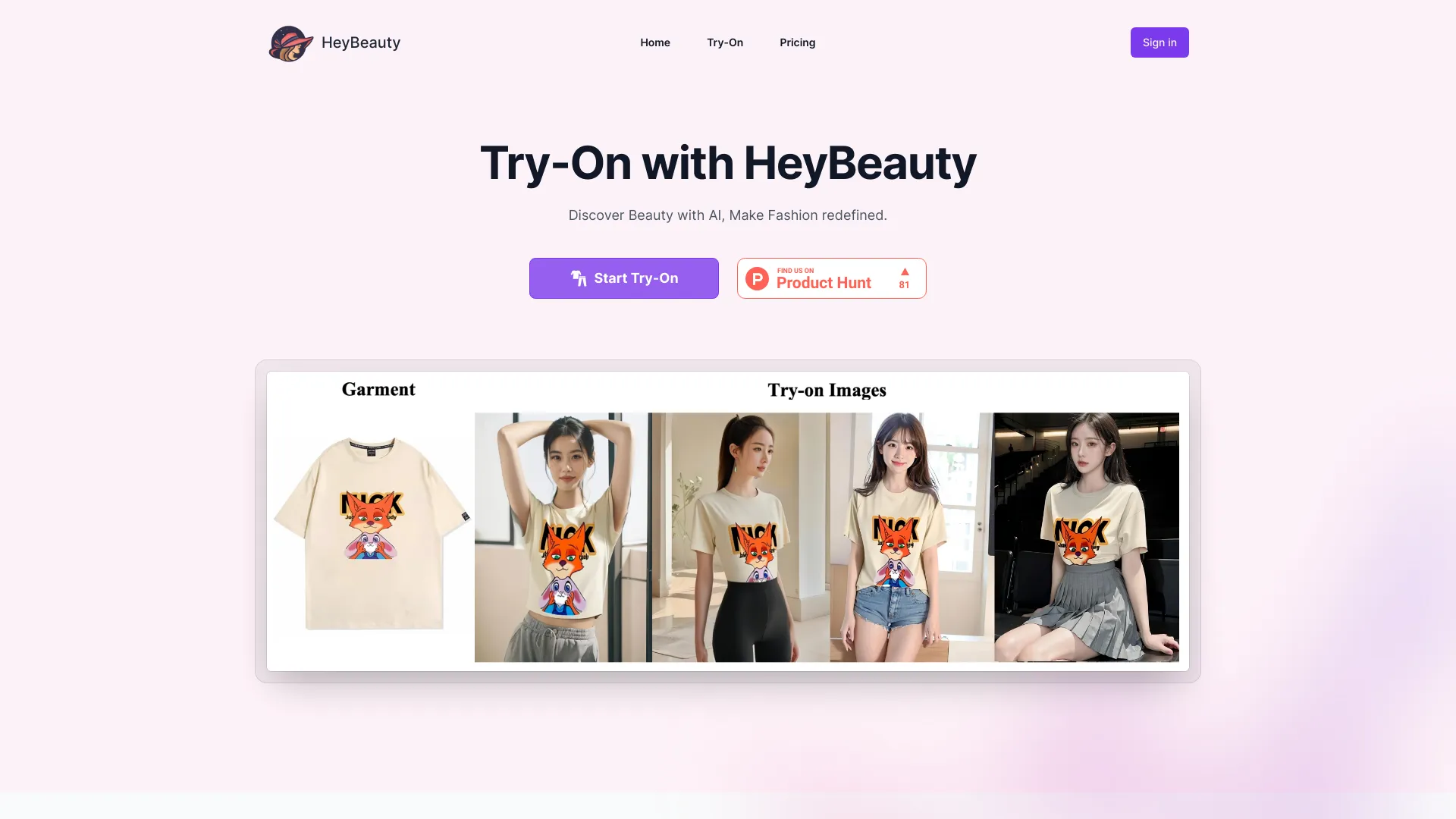 HeyBeauty screenshot