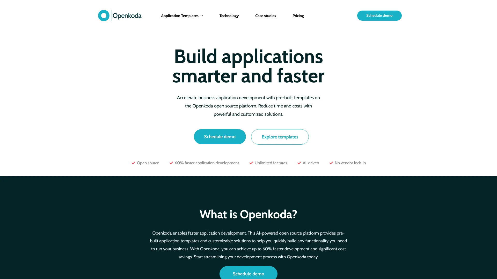 Openkoda screenshot