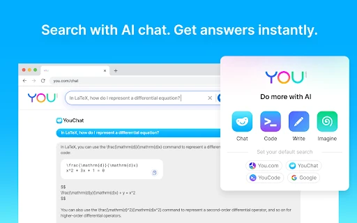 You.com screenshot