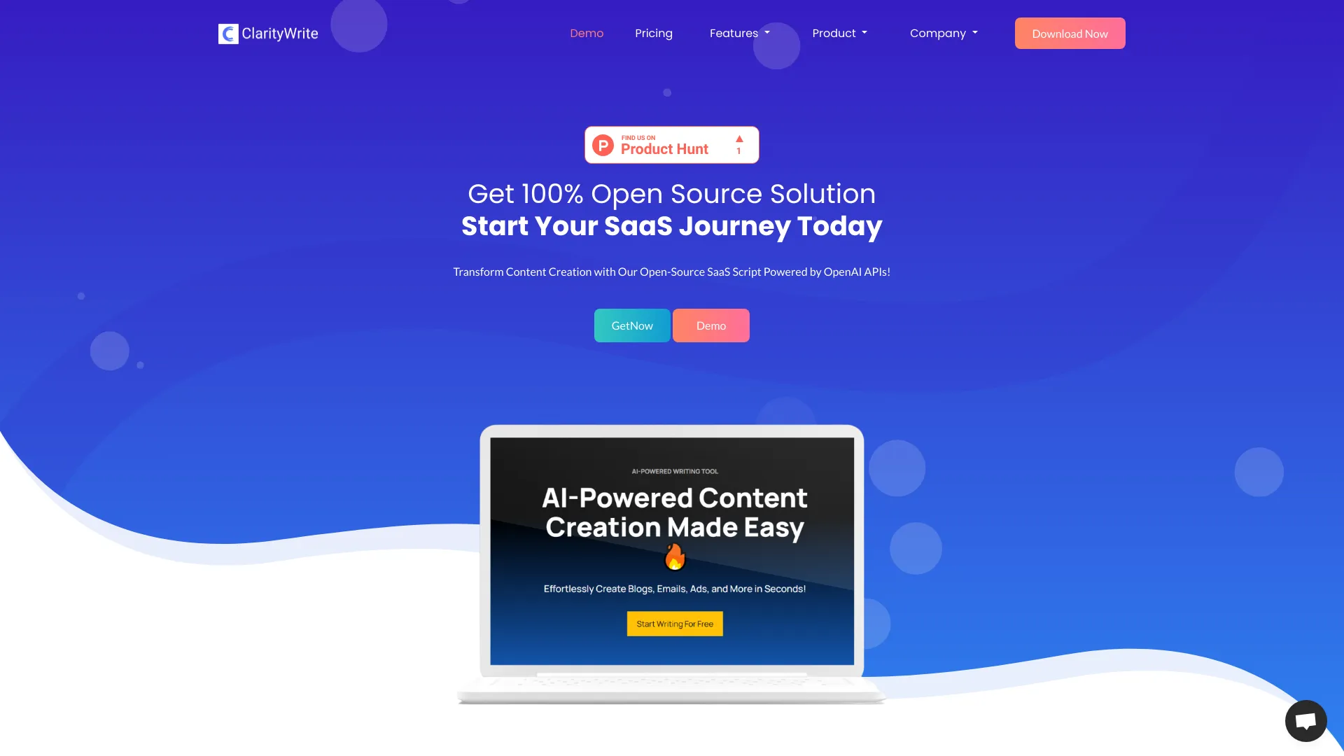 ClarityWrite screenshot