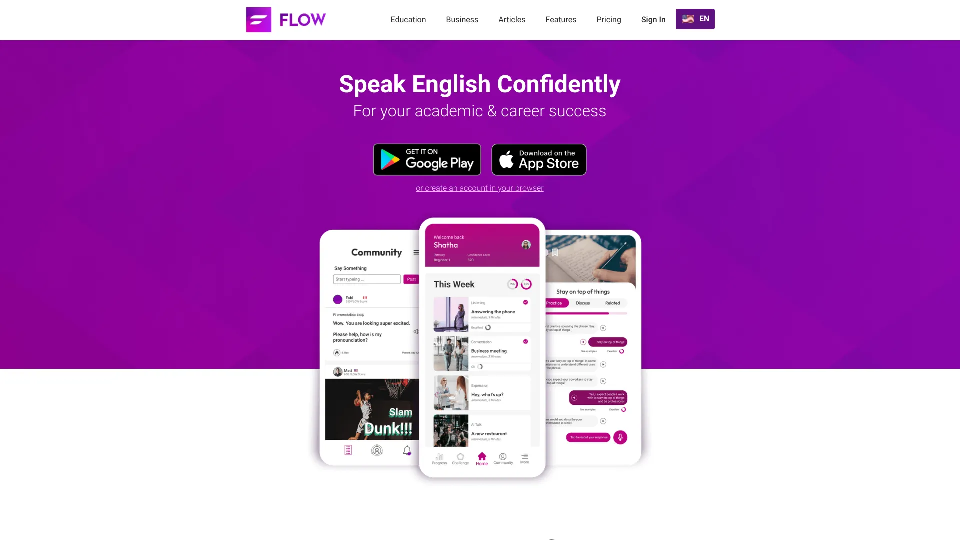 FLOW Speak screenshot