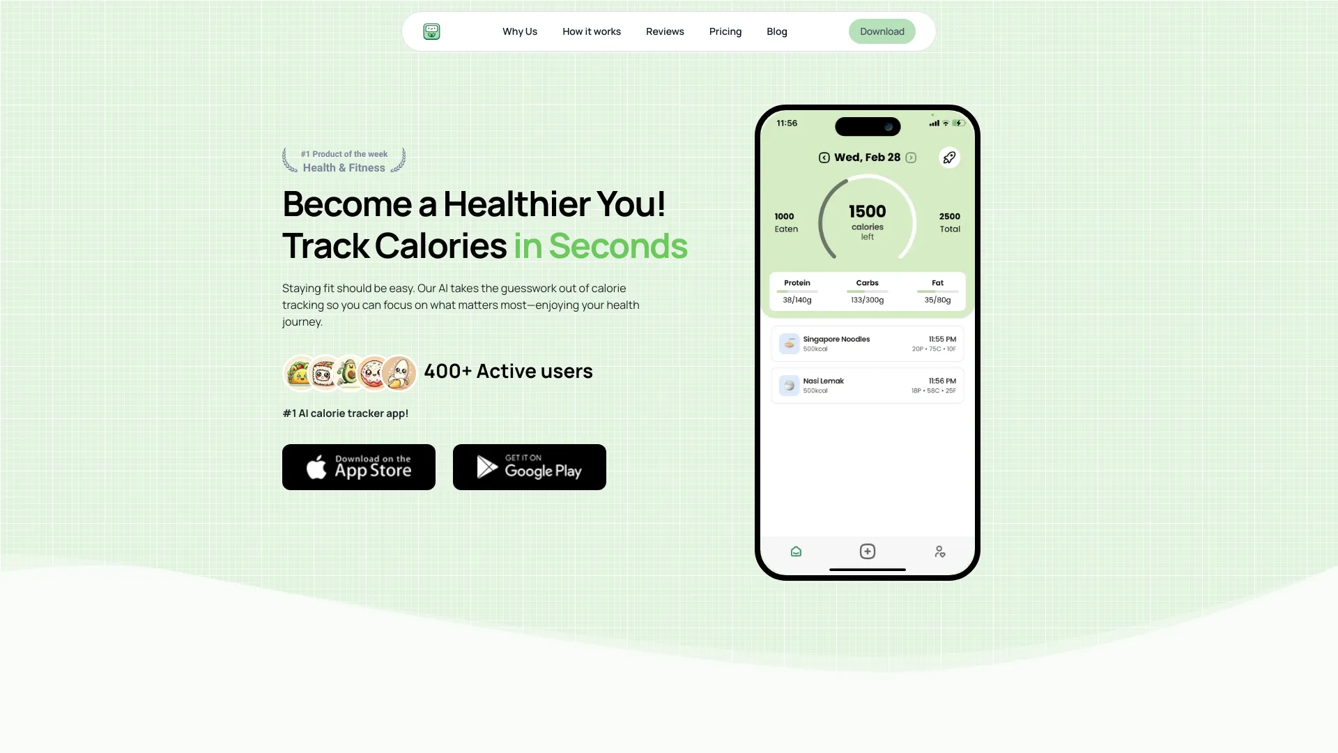 Calorieasy screenshot