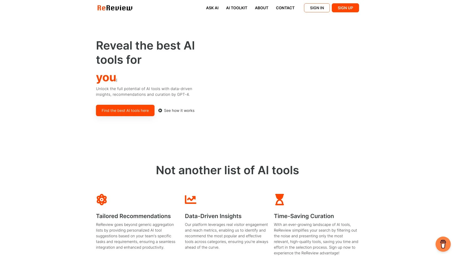 ReReview AI screenshot